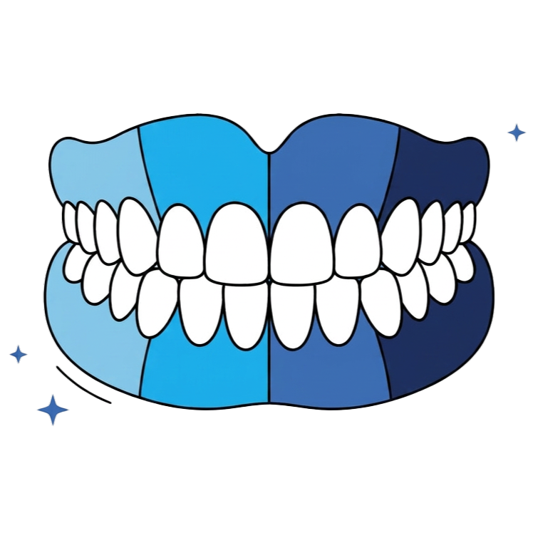 Choose your gum shade