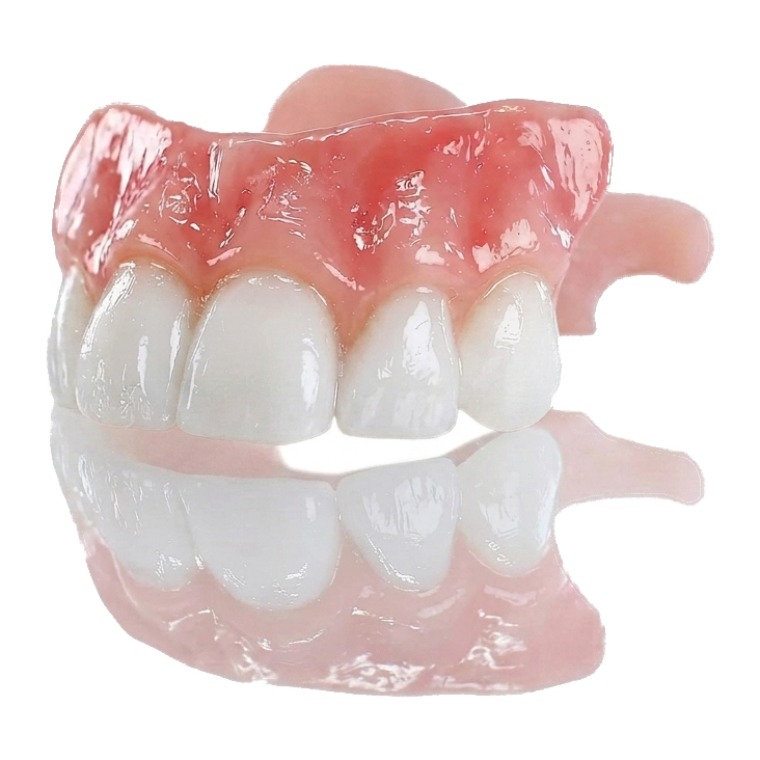DentKits acrylic partial denture — actual product