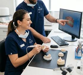 DentKits lab technicians at work